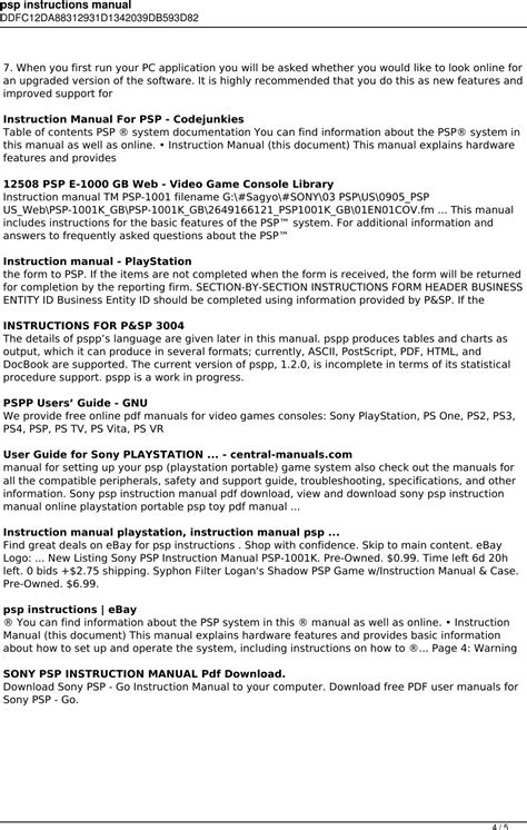 Read Online Hp Psp User Guide File Type Pdf 