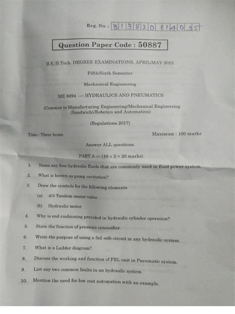 Download Hp Question Paper 