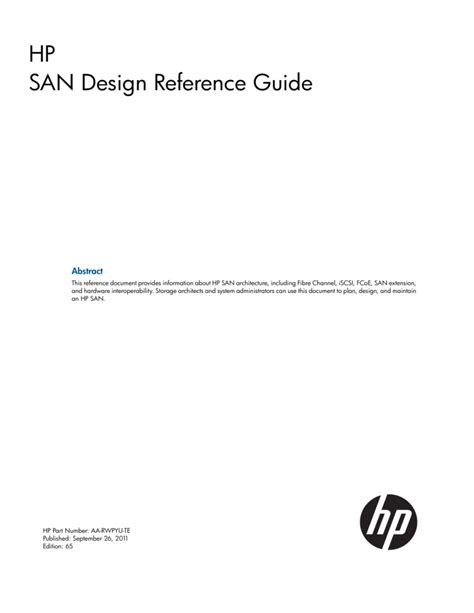 Read Online Hp San Design Reference Guide 