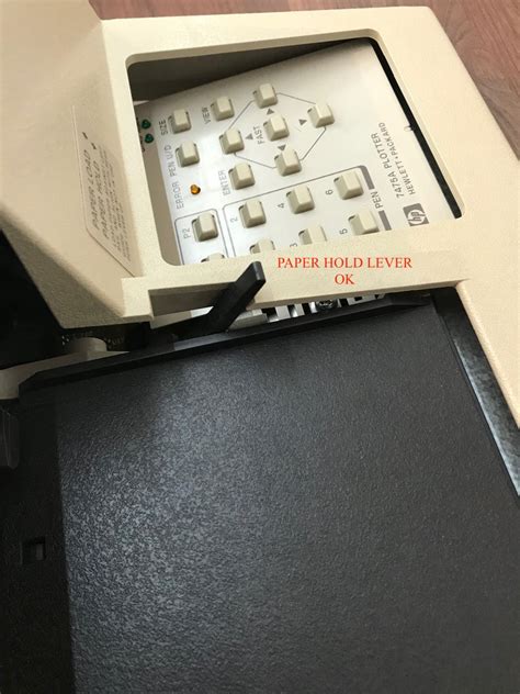Hp7475a Plotter User Manual