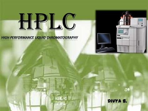 Hplc Chromatography Slideshare