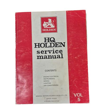 Download Hq Holden Service Manual 