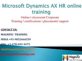 Read Online Hr For Microsoft Dynamics Ax 