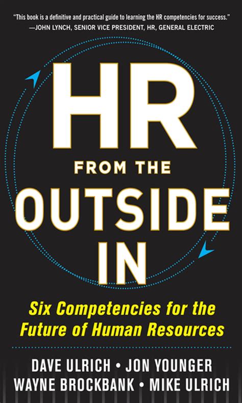 Read Hr From The Outside In Six Competencies For The Future Of Human Resources 