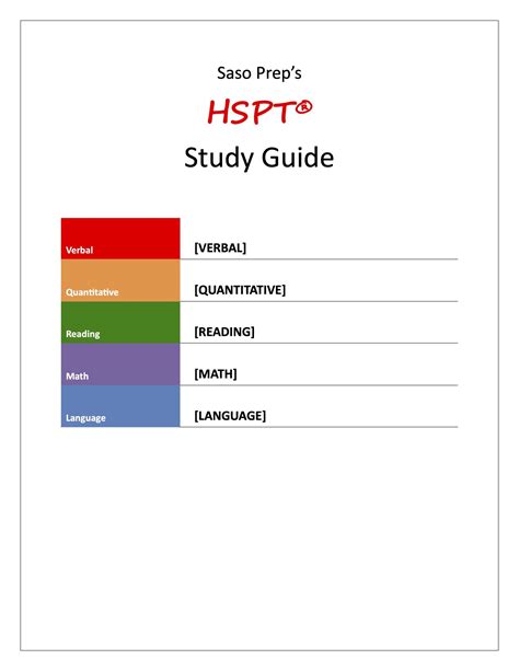 Download Hspt Study Guide 