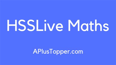 Hsslive Previous Year Question Papers