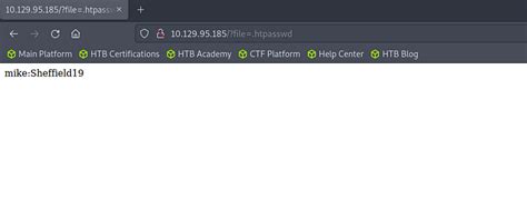 Htb Included Walkthrough
