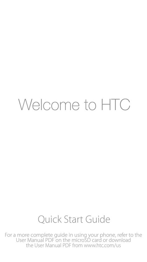Read Online Htc Hero Quick Start Guide 