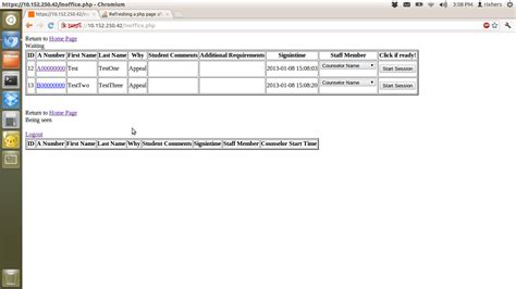 html Refreshing a php page after submit button PHP MySQL Stack Overflow