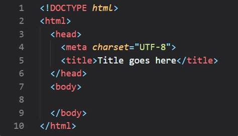 html code