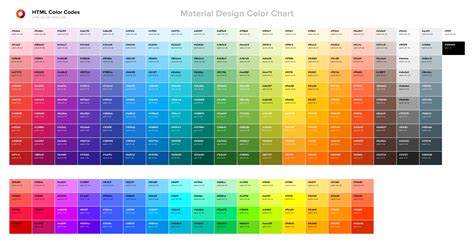 Html Color Codes Color By Numbers Lakewood - Color By Numbers Lakewood