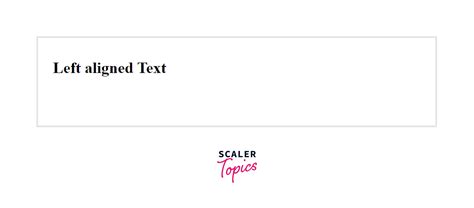 Html Left Align Text In Table Cell