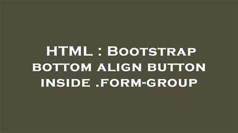 Image related to html-align-bottom