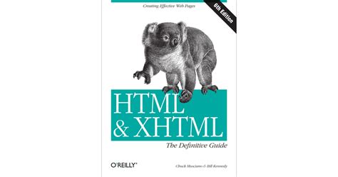 Full Download Html Xhtml The Definitive Guide 6Th Edition 