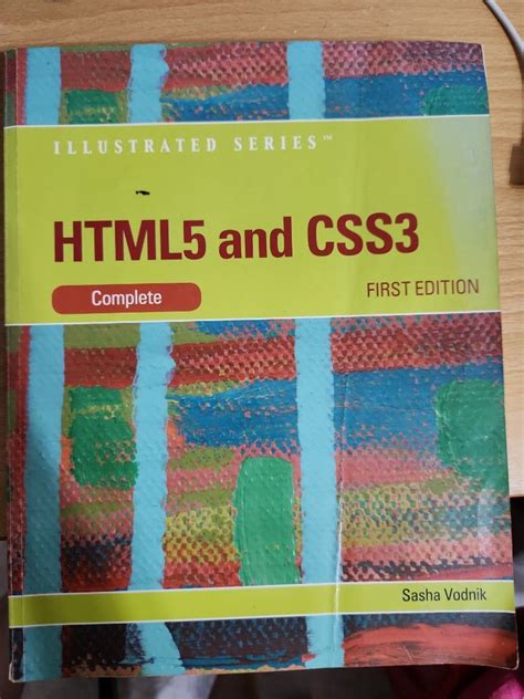 Html5 And Css3 First Edition Sasha Vodnik