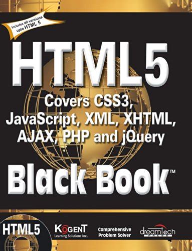 Read Online Html5 Black Book Kogent Learning Solutions Inc 2011 