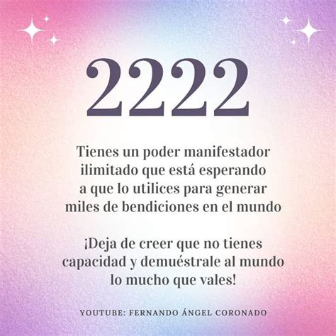 2222 significado espiritual