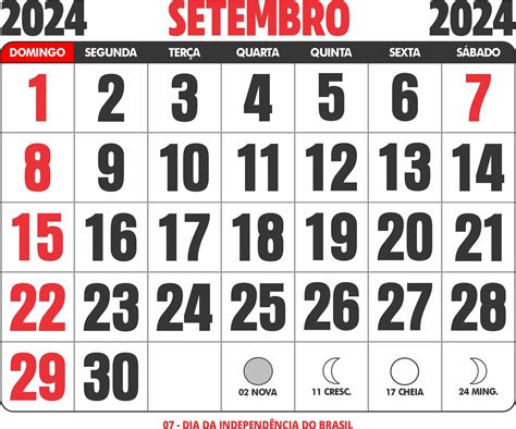 calendário auxílio