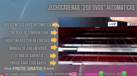 chocadeira automática