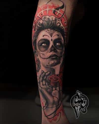 catrina tatuagem