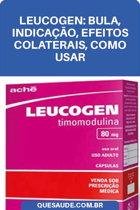 leucogen xarope para que serve