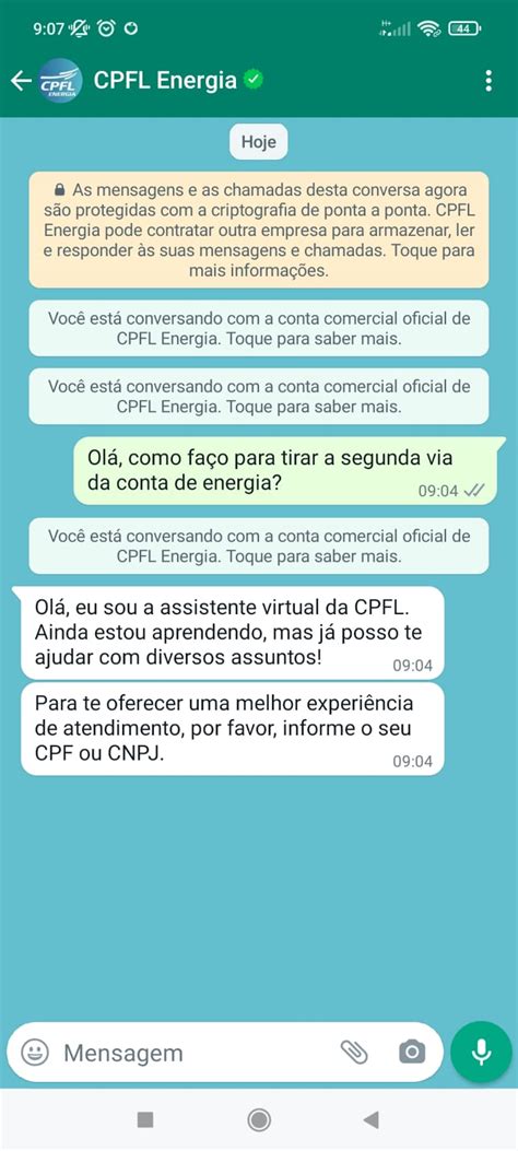 cpfl whatsapp