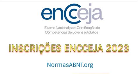 encceja 2024 data da inscrição