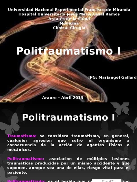 politraumatismo contuso