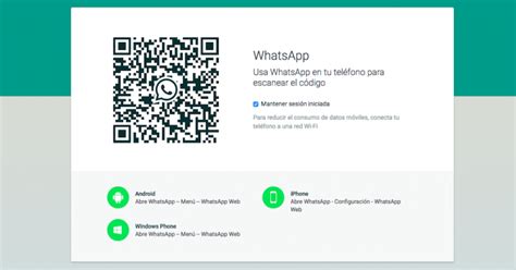 web whatsapp código