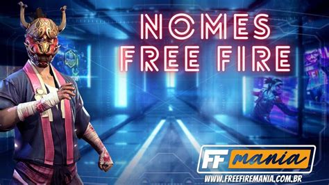 nomes de free fire