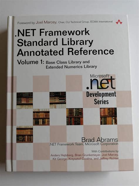 .Net Framework Standard Library Annotated Reference
