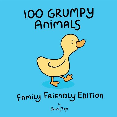 100 Grumpy Animals