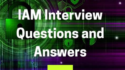 100 IAM Interview Questions and Answers