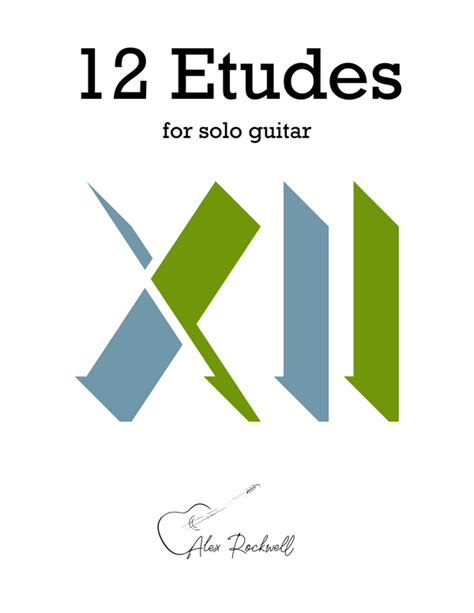 12 ETUDES --- GUITARE