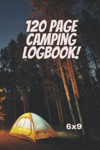 120 Pages Camping Log Book