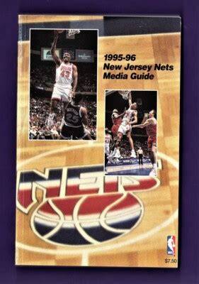 1995-96 New Jersey Nets Media Guide