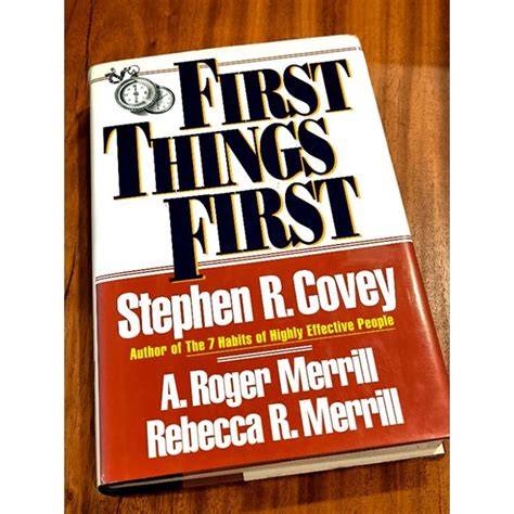 1st Things First