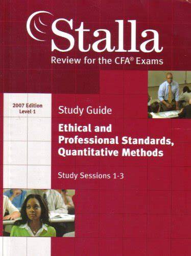 2010 STALLA CFA Exam Review Level 1 Flashcards