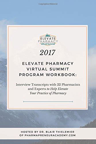 2017 Elevate Pharmacy Virtual Summit Program Workbook