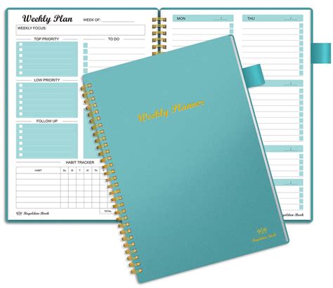 2017-18 College Weekly Goal Setting Planner