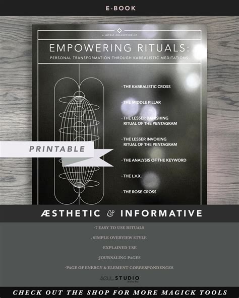 21 EMPOWERING RITUALS FOR PERSONAL MASTERY