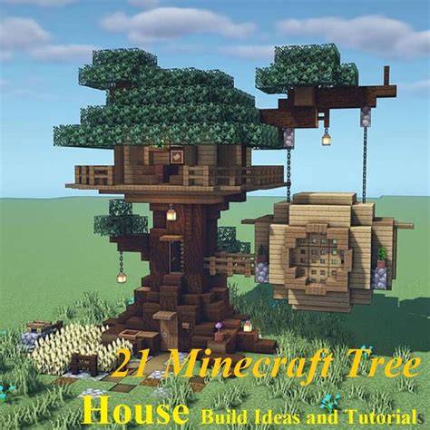 21 Minecraft Tree House Build Ideas and Tutorials