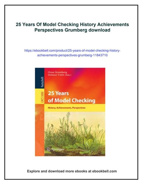 25 Years of Model Checking