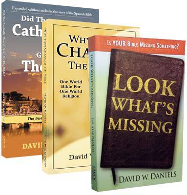 3 Book Bundle by David W Daniels