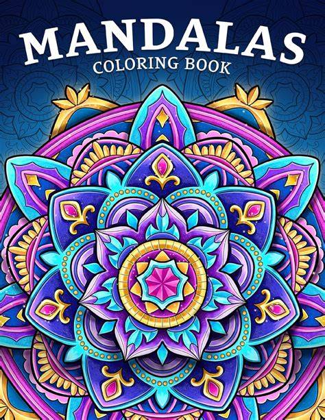 32 Page Adult Mandala Coloring Book