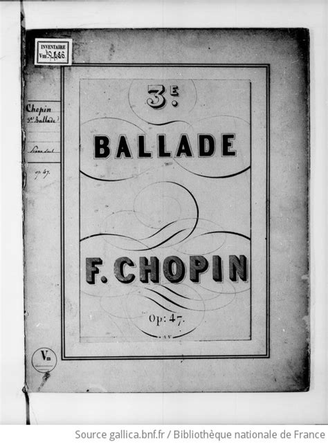 3e. Ballade pour Piano