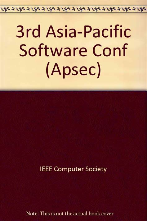 3rd Asia-Pacific Software Engineering Conference (Apsec