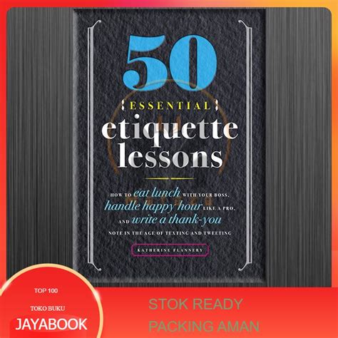 50 Essential Etiquette Lessons