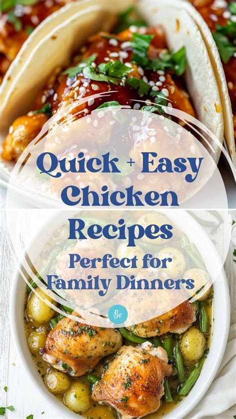 50 Quick and Easy Chicken Recipes