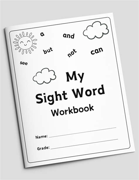 52 Kindergarten Sight Words